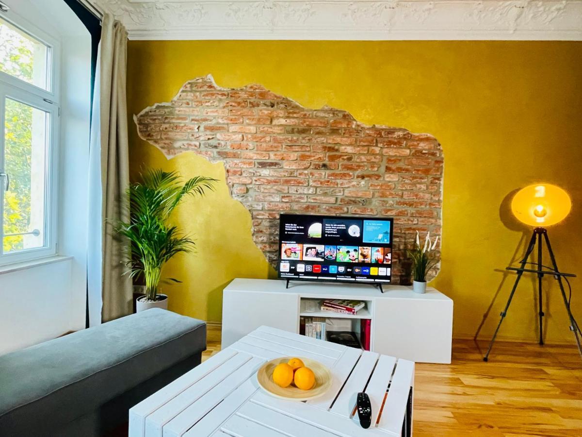 Edle Ferienwohnung - Industrial Style Drezda Kültér fotó