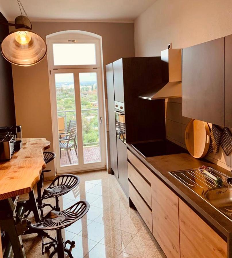 Edle Ferienwohnung - Industrial Style Drezda Kültér fotó