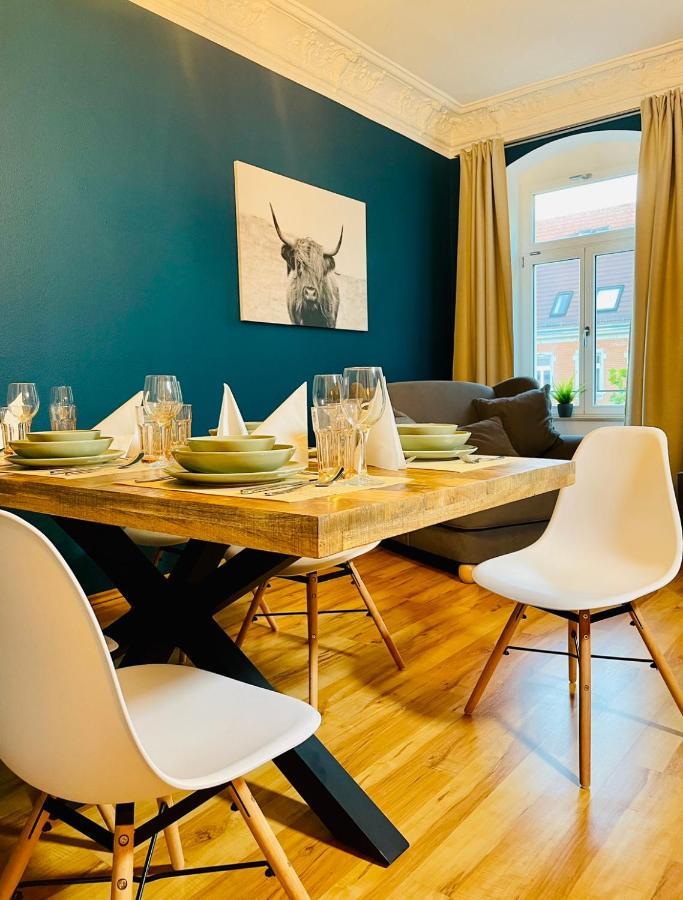 Edle Ferienwohnung - Industrial Style Drezda Kültér fotó