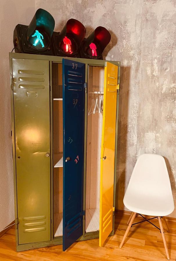 Edle Ferienwohnung - Industrial Style Drezda Kültér fotó