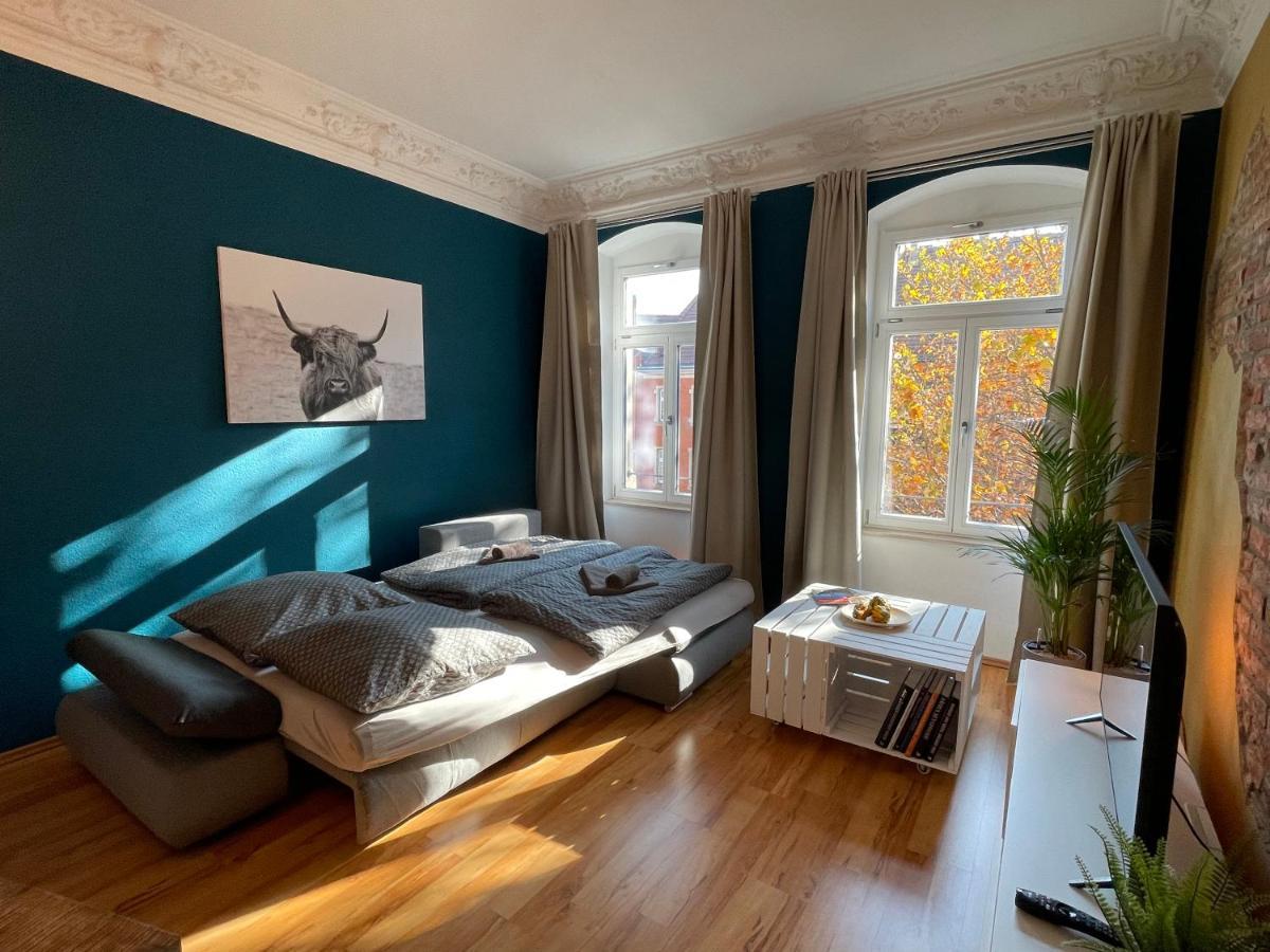 Edle Ferienwohnung - Industrial Style Drezda Kültér fotó
